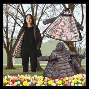 Flash Sale!🔥🎄❄️Burberry Down Coat As Is Wear See Photos